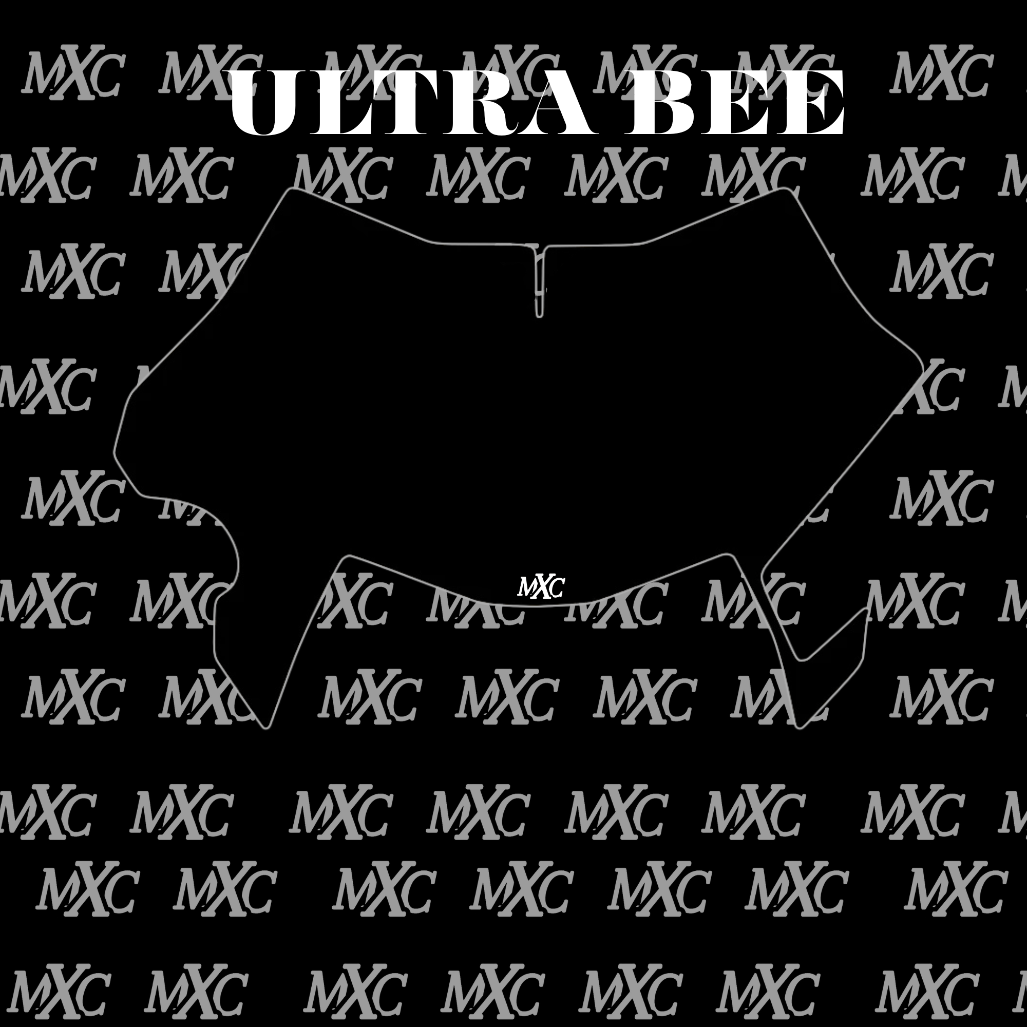 Ultra bee number decal.