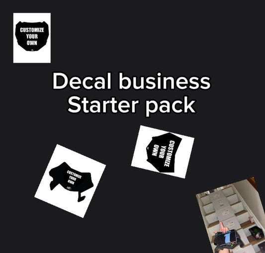 Decal business starter pack