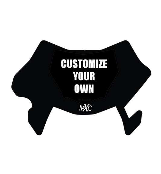 Ultra bee number decal.